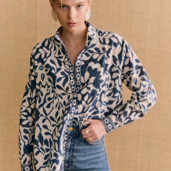 Maxy Shirt - Sézane x Momonì - Picture 1 of 4